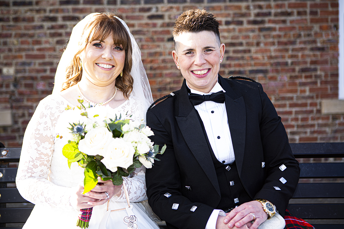 Alison and Laura's wedding photography by Confetti Chasers