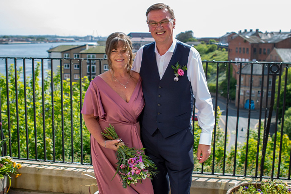 Terry and Ken's wedding photography by Confetti Chasers
